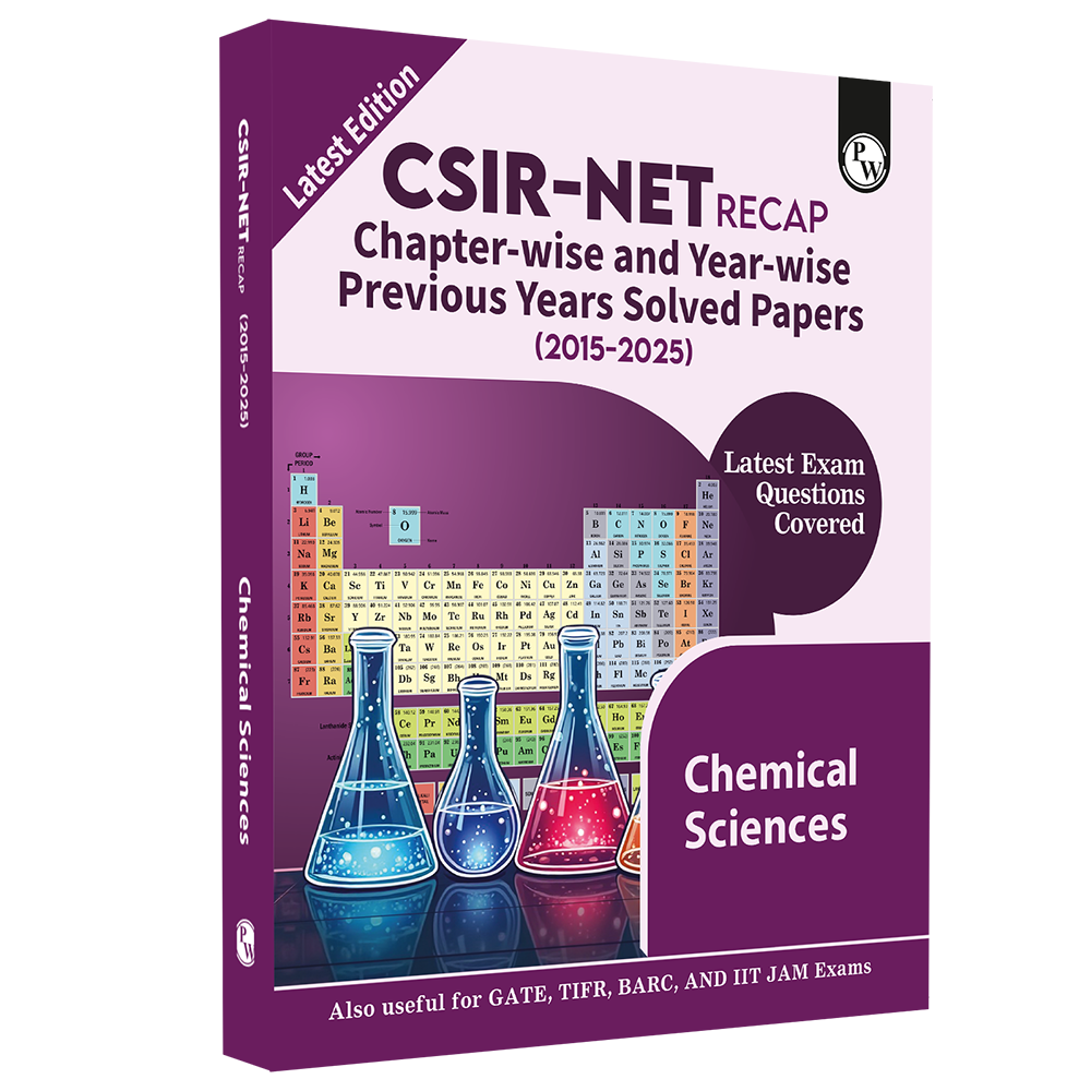 CSIR - NET Recap Chemical Sciences Chapterwise & Yearwise Previous Years Solved Papers (2025-2015) PYQ Latest December 2024 Paper Covered l TIFR, JEST, GATE and IIT JAM Exams