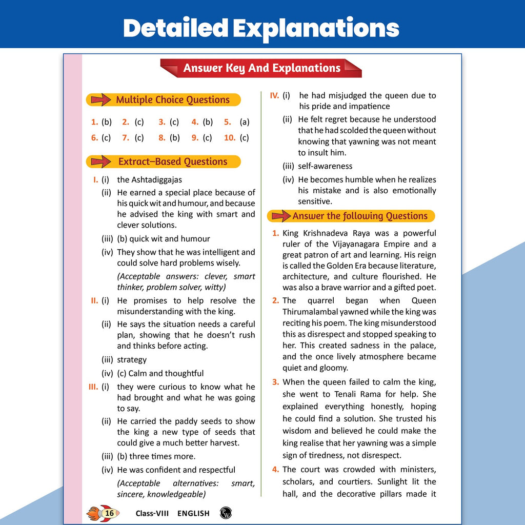 PW Concept & Question Bank Class 8 New NCERT English (Poorvi) for 2026 Exams| NCERT Exercises with Detailed Solutions | Literature & Language (Reading, Writing & Grammar) Practice Questions