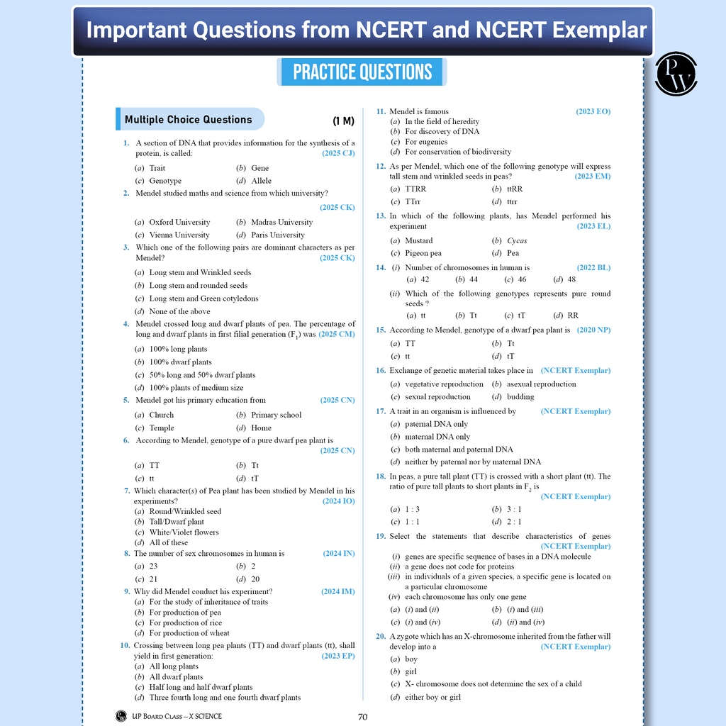 UP Board Phod Class 10 Science Question Bank Chapterwise with 13 Mind Maps and PYQs For 2026 Board Exam | 100 Most Probable Questions and Model Papers with OMR Sheet