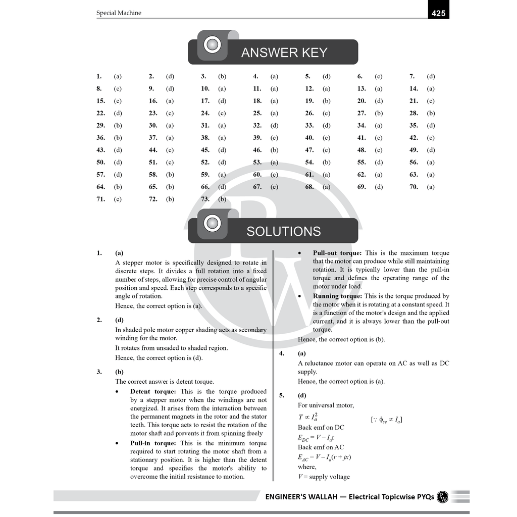SSC JE Electrical Engineering Chapterwise 12 Previous Years Solved Papers (2024-2012) | 3300+ Objective Questions with Detailed Text Solutions| 12 Years PYQs