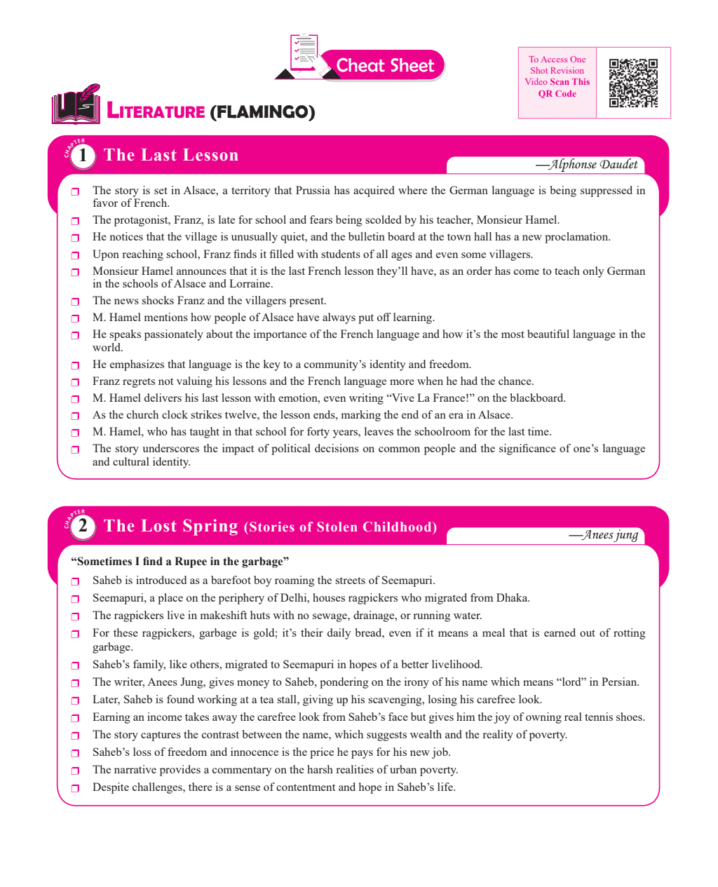 CBSE 15 Sample Question Papers Class 12 English for 2024 Exam (Mock Test Paper) Adhering to Competency - Based Learning | Embedded Videos and Cheat Sheet for Revision | PYQ 2023 Solved Paper