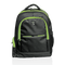 Black Highlighted Zipper Black Bag | Chlorophyll Green