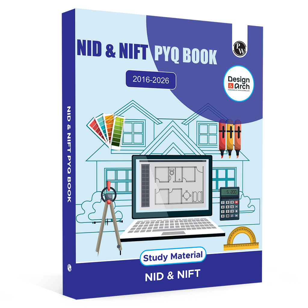 PW NID & NIFT PYQ BOOK 2026 - 2016 | Latest Syllabus Coverage with Detailed Explanations