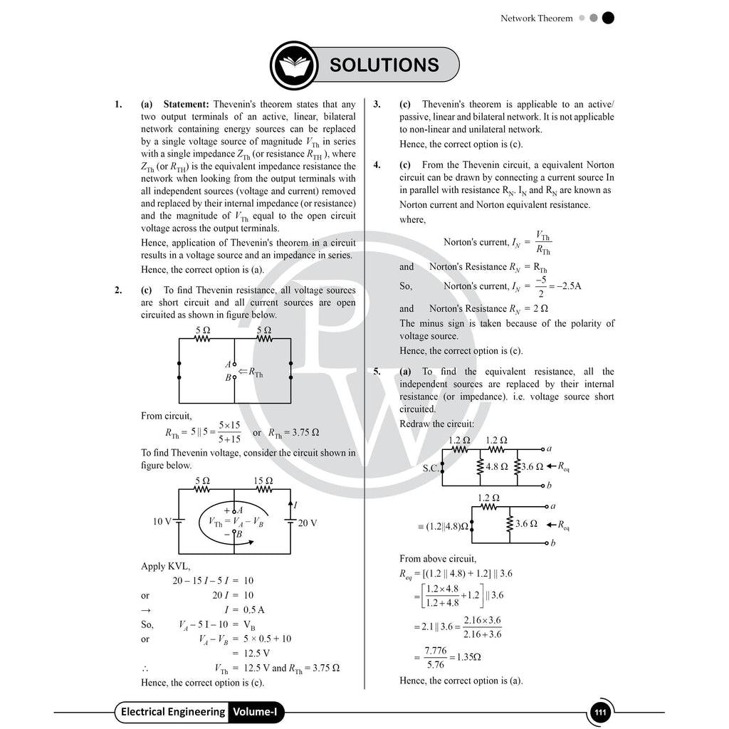 Engineers Wallah Practice Booster Electrical Engineering Volume 1 & 2 For All AE & JE Exams Combo Set of 2 Books | Chapterwise Solved PYQs | 5500+ Solved Questions
