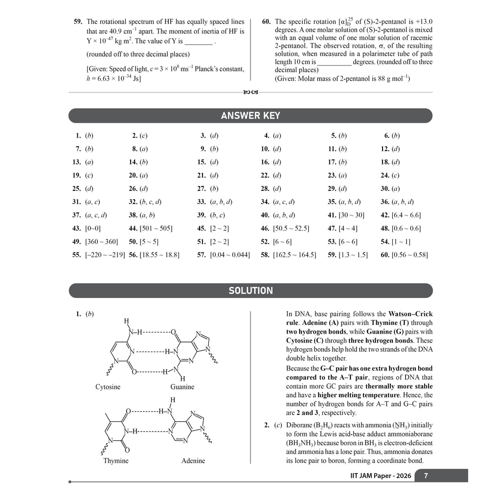 PW IIT JAM Recap 22 Years Chemistry PYQ Chapterwise & Yearwise Previous Year Solved Papers (2026-2005) with 5 Mock Tests l Latest Exam Questions Covered