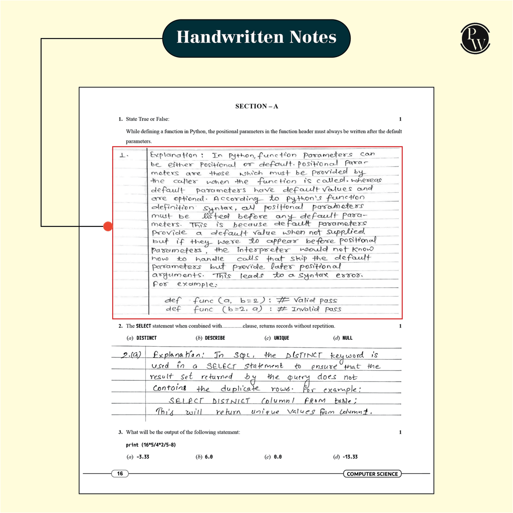 CBSE 11 Sample Question Papers Class 12 Computer Science for 2025 Exam | PYQ 2024, CBSE SQP & CBSE Practice Questions