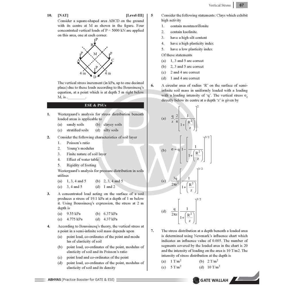 GATE  Abhyas Practice Booster For Civil Engineering Vol 1 & 2 and Engineering Mathematics & General Aptitude Combo Set of 3 Books