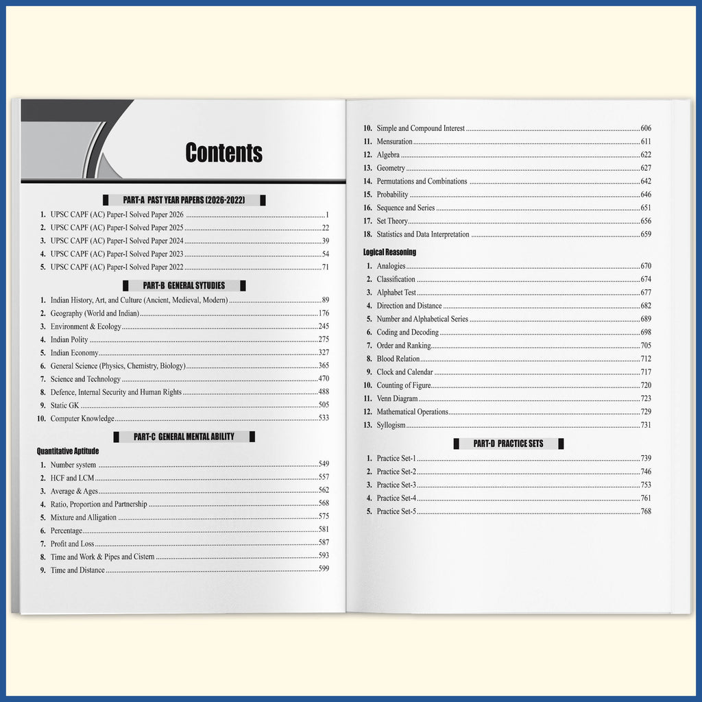 All In One UPSC CAPF AC Central Armed Police Forces Assistant Commandant Paper l By Lokesh Sir & Harshit Sir For 2027 Exam | General Ability and Intelligence | For BSF, CRPF, CISF, ITBP, SSB