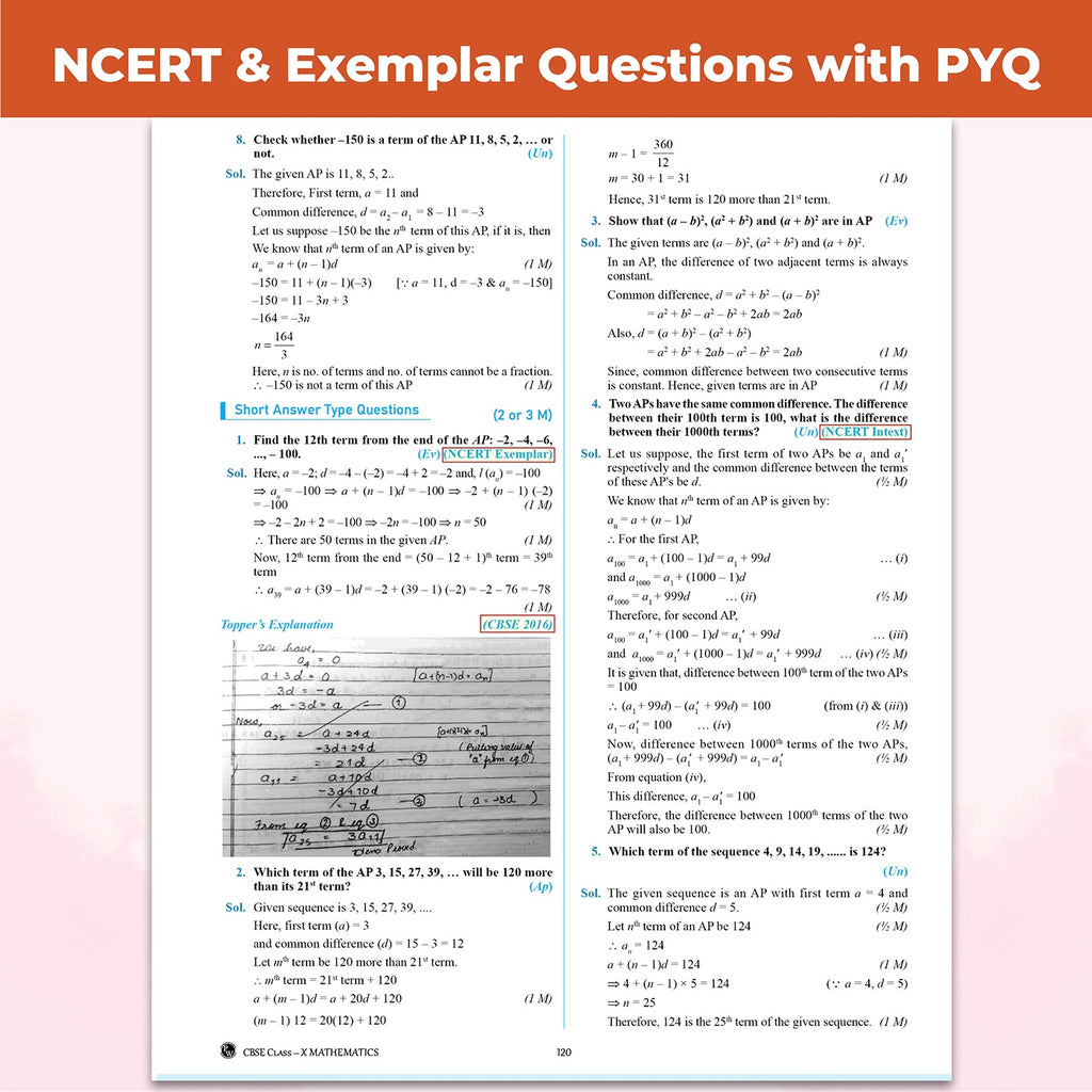 CBSE Question & Concept Bank (QCB) Class 10 Basic Maths Chapter-wise and Topic-wise Solved Questions For 2027 Board Exams with 50% Competency Based Question
