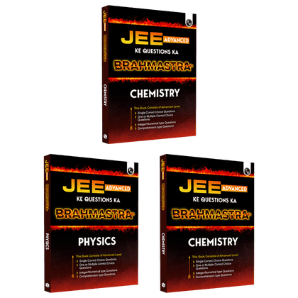 Brahmastra for JEE Advanced Physics, Chemistry & Mathematics (JEE Advanced Ke Questions Ka Brahmastra) For 2024 Exam