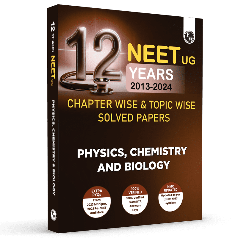 NEET 12 Years PYQs English (2024-2013) Chapterwise & Topicwise Past-Previous Year Solved Papers