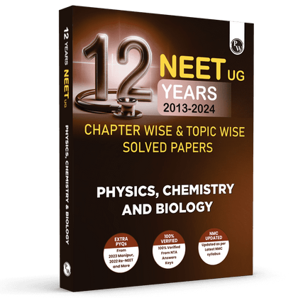NEET 12 Years PYQs English (2024-2013) Chapterwise & Topicwise Past-Previous Year Solved Papers--