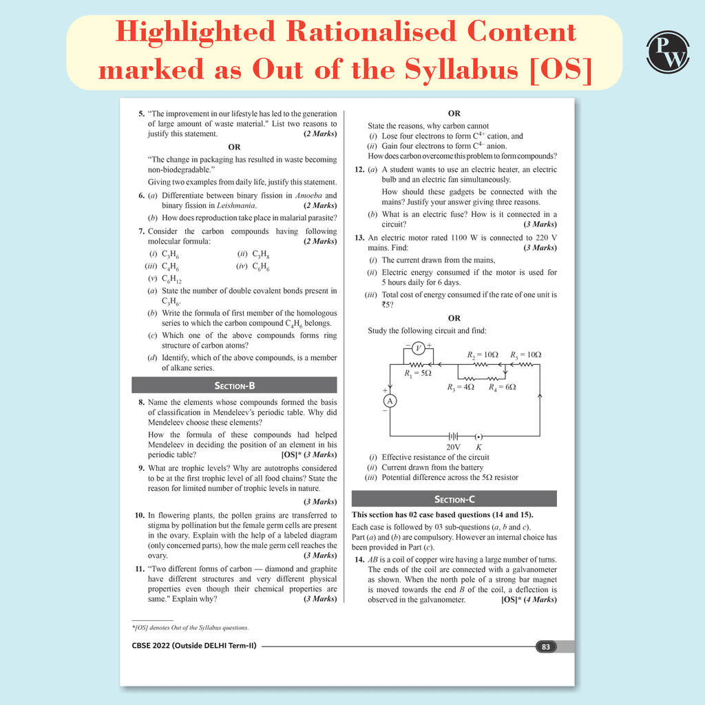 CBSE Class 10 Competency Based Question Bank | 1500+ Competitive Based Questions | Chapter Wise | Sci, SST & Math, PYQs - Past 10 Years' Solved Papers (Set of 2 Books) (2024-2025)