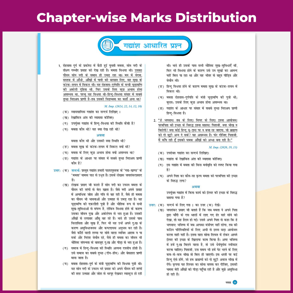 PW UP Board Class 10 Question Bank Hindi Guru Mantra By Gulshan Yadav Sir & Aditi Purohit Mam For 2026-27 Exam | NEP 2020 | Chapter-wise NCERT Exercises with Brief Theory & PYQs