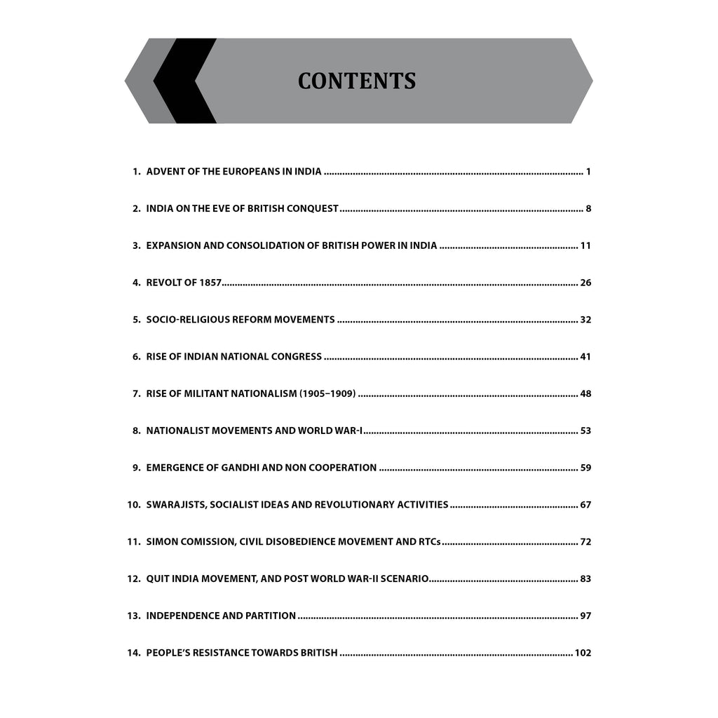 PW UPSC Mission Prelims Modern India Question Bank Chapterwise Topicwise | 550+ Handpicked Questions & Important Topics Covered with Detailed Explanation