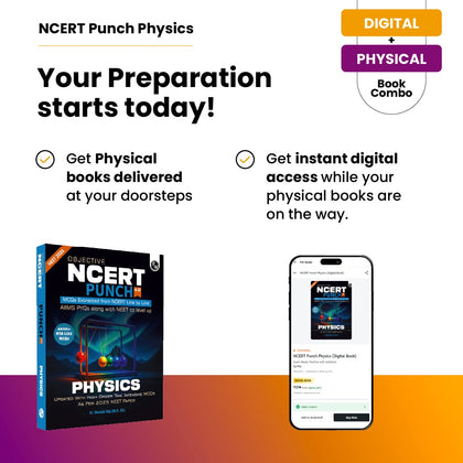 Digital-Book + Objective NCERT Punch 4.0 Physics For NEET 2026 By Dr. Manish Raj (MR Sir) l Updated with High Order Time Intensive MCQs and AIIMS PYQs As Per 2025 NEET Paper
