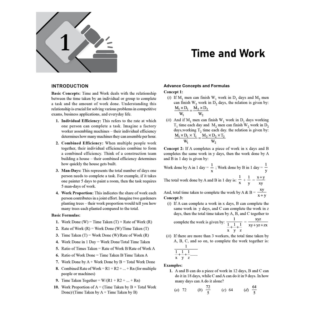 CLAT Complete Quantitative Aptitude Module Set of 11 for CLAT and OLETs Exam 2025 Latest Edition