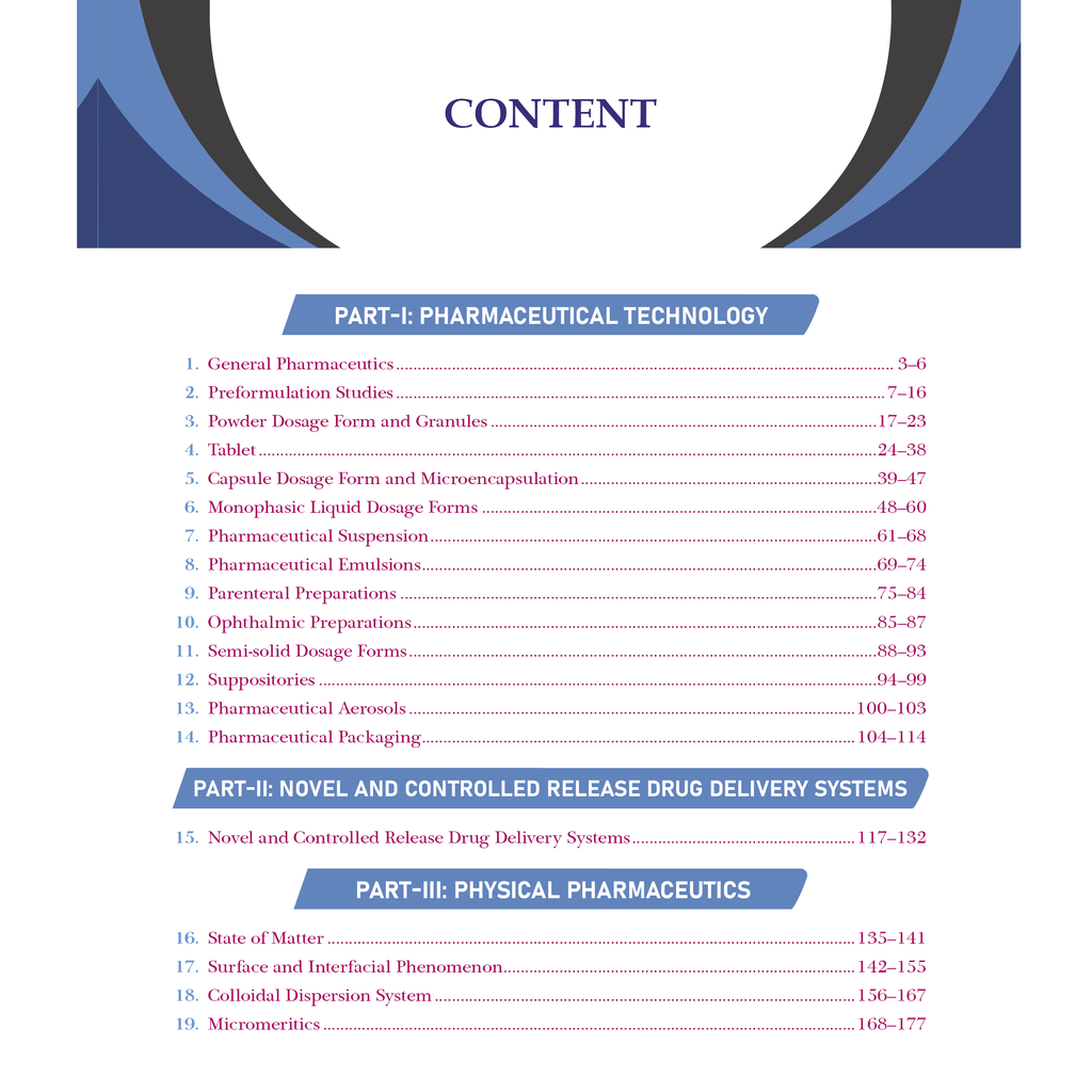 Pharma Pulse – Topper’s Tonic Comprehensive Pharmaceutics Volume 1 By Dr. Amit Verma | Theory and Practice MCQs for GPAT and Other Pharma Competitive Exam