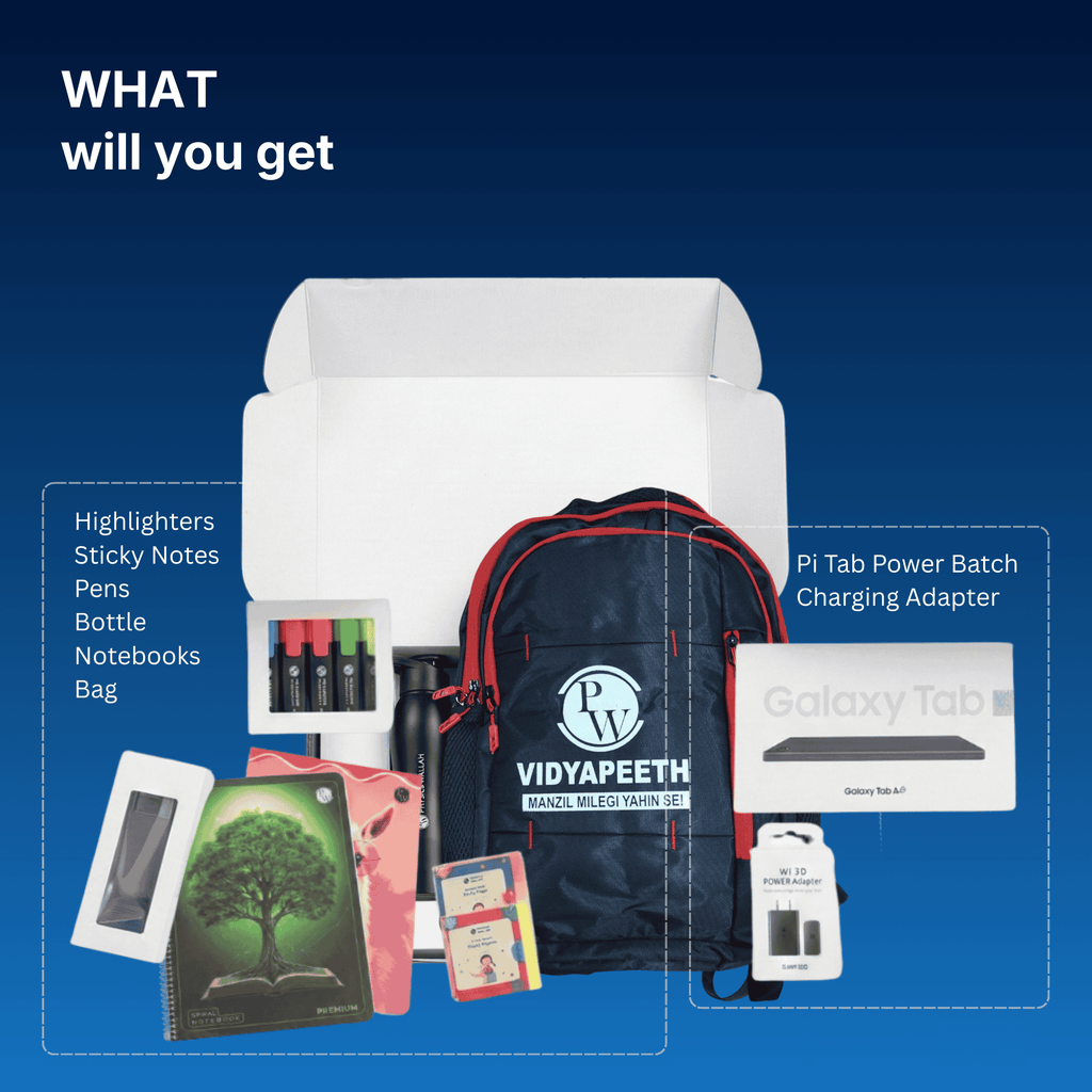 Vidyapeeth Pi Tab Complete Learning Kit with Welcome Pack & Goodies  (Course to be purchased separately)