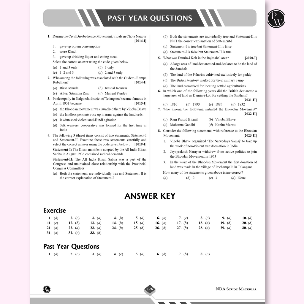 Shaurya NDA/NA General Knowledge Book with Latest 2025 Solved Paper | Geography, History, Economics, Political Science For 2025-26 Exam