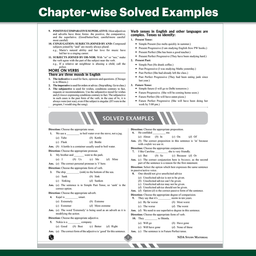 Shaurya NDA Book 2027 – NDA/NA General Ability English | Latest 2026 Solved Paper | Comprehension, Verbal Ability, Vocabulary | Chapterwise Theory, PYQs, Practice Exercises