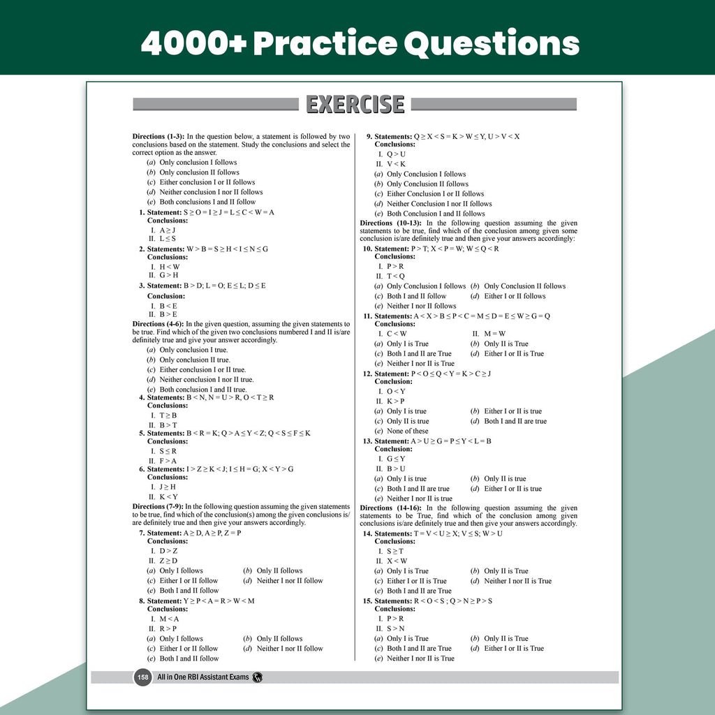 All In One RBI Assistant Prelims & Mains Exams 2027 | Chapterwise Theory & Exercise with 10 Past Year Papers (2026 – 2016) | 4000+ Practice Questions | 15 Online Mock Tests