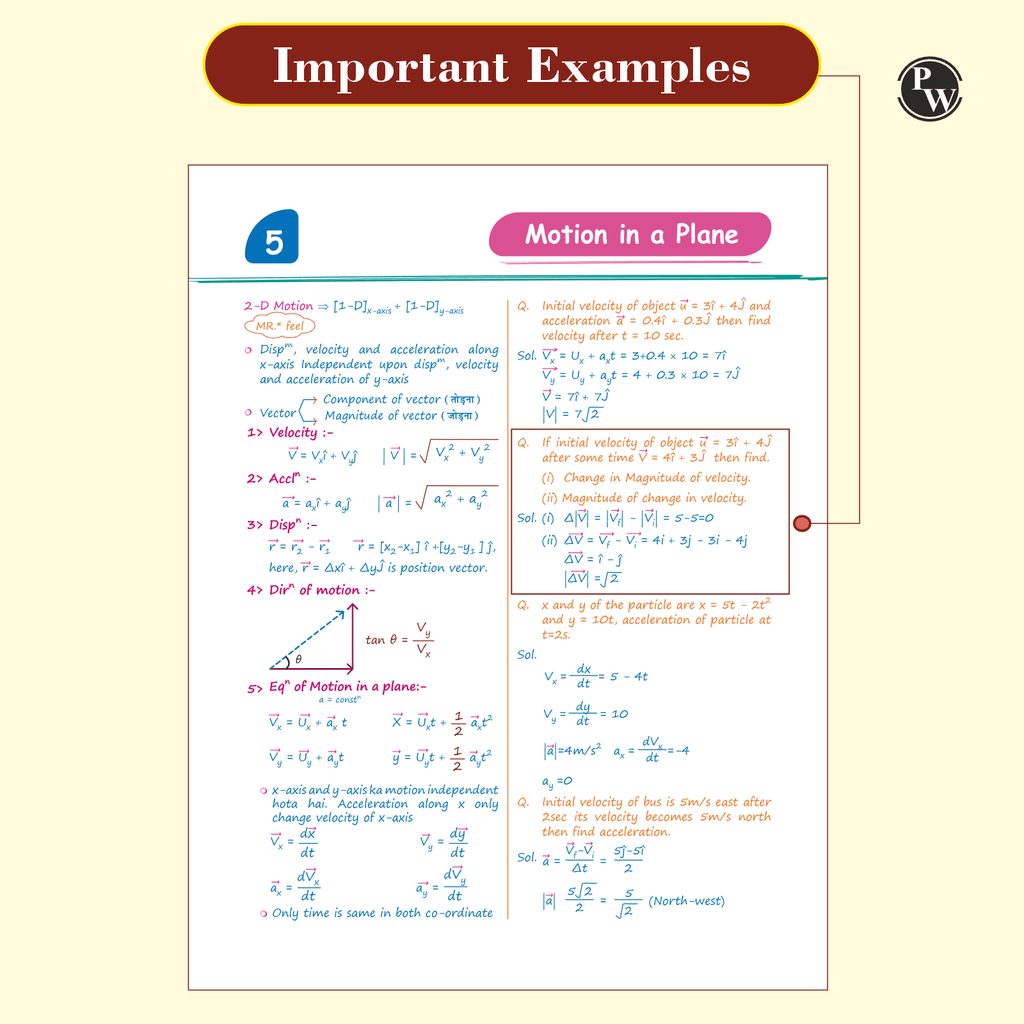 Physics Med Easy 2.0 Notes | Notes, Formulas, Mnemonics, Tips & Tricks for NEET/JEE & Board Exams | Dr. Manish Raj (MR Sir) Physics Handwritten Notes