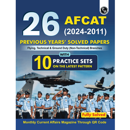 26 AFCAT Previous Years' Solved Papers (2024 - 2011) For Flying, Technical & Ground Duty (Non-Technical) Branches For 2024-25 Exam | Previous Year Questions | PYQs | Fully Solved