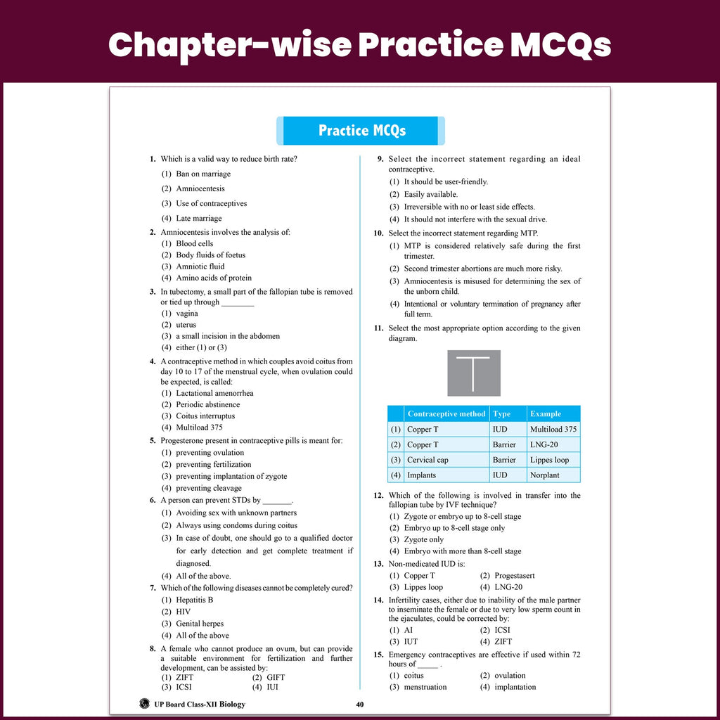 UP Board Class 12 Question Bank Biology Guru Mantra By Yogesh Sir For 2026-27 Exam | NEP 2020 | Chapter-wise Mind Maps with Previous Year Questions, NCERT Exemplar & Model Papers