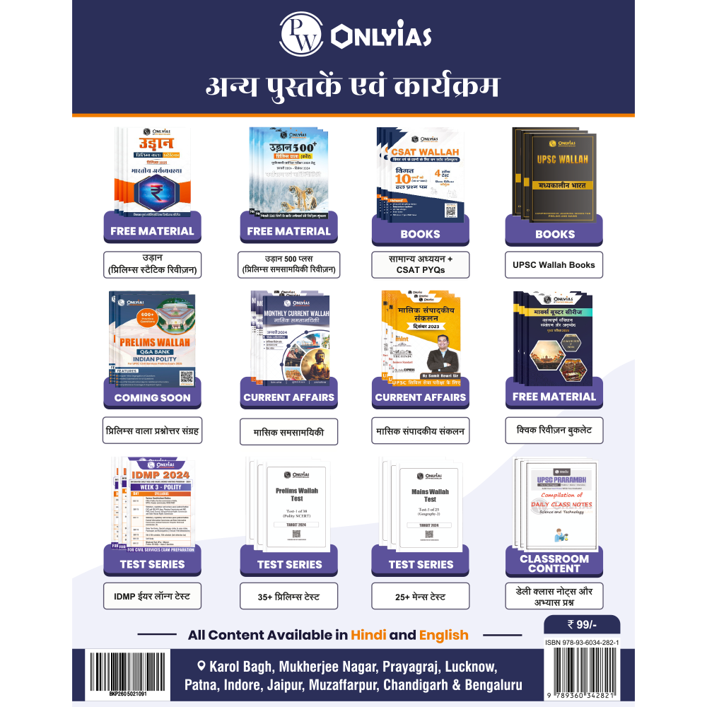 Monthly Current Wallah Magazine April 2026 Edition | Current Affairs For Civil Services Examinations l Hindi Edition