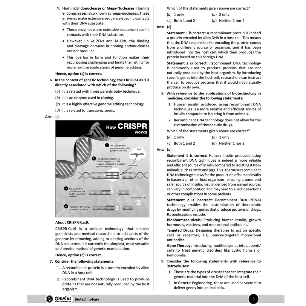 PW UPSC Mission Prelims Science and Technology Question Bank Chapterwise Topicwise | 550+ Handpicked Questions & Important Topics Covered with Detailed Explanation