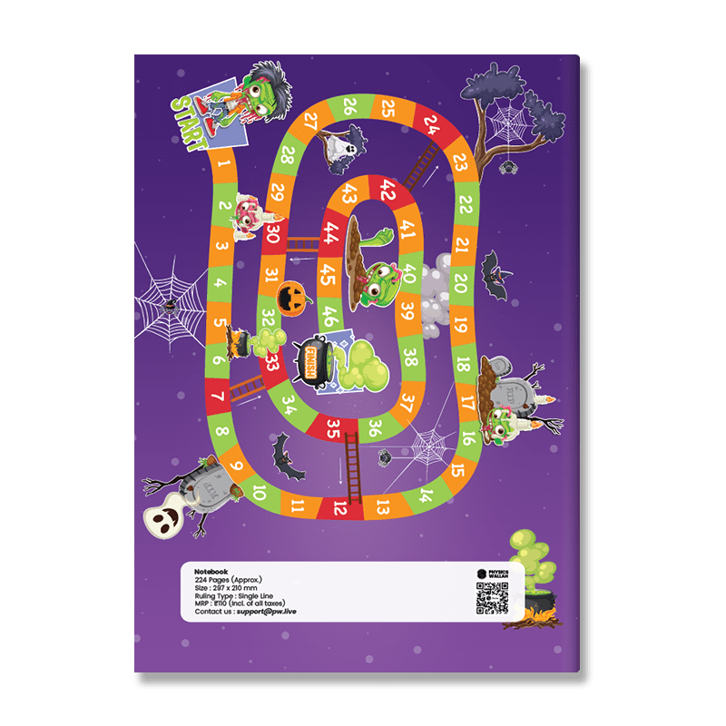 PW Noteworthy Register | 224 Pages | 29.5 x 21 cm | Single Line Ruled
