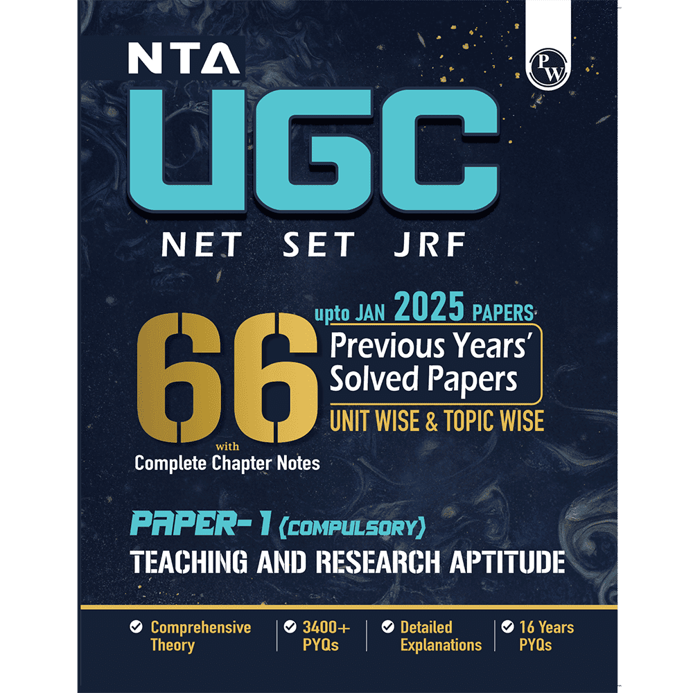 66 UGC NET Paper 1 Previous Year Solved Papers with Complete Chapter Notes I Unitwise and Topicwise | 16 Years PYQs upto January 2025 I NET, JRF, SET