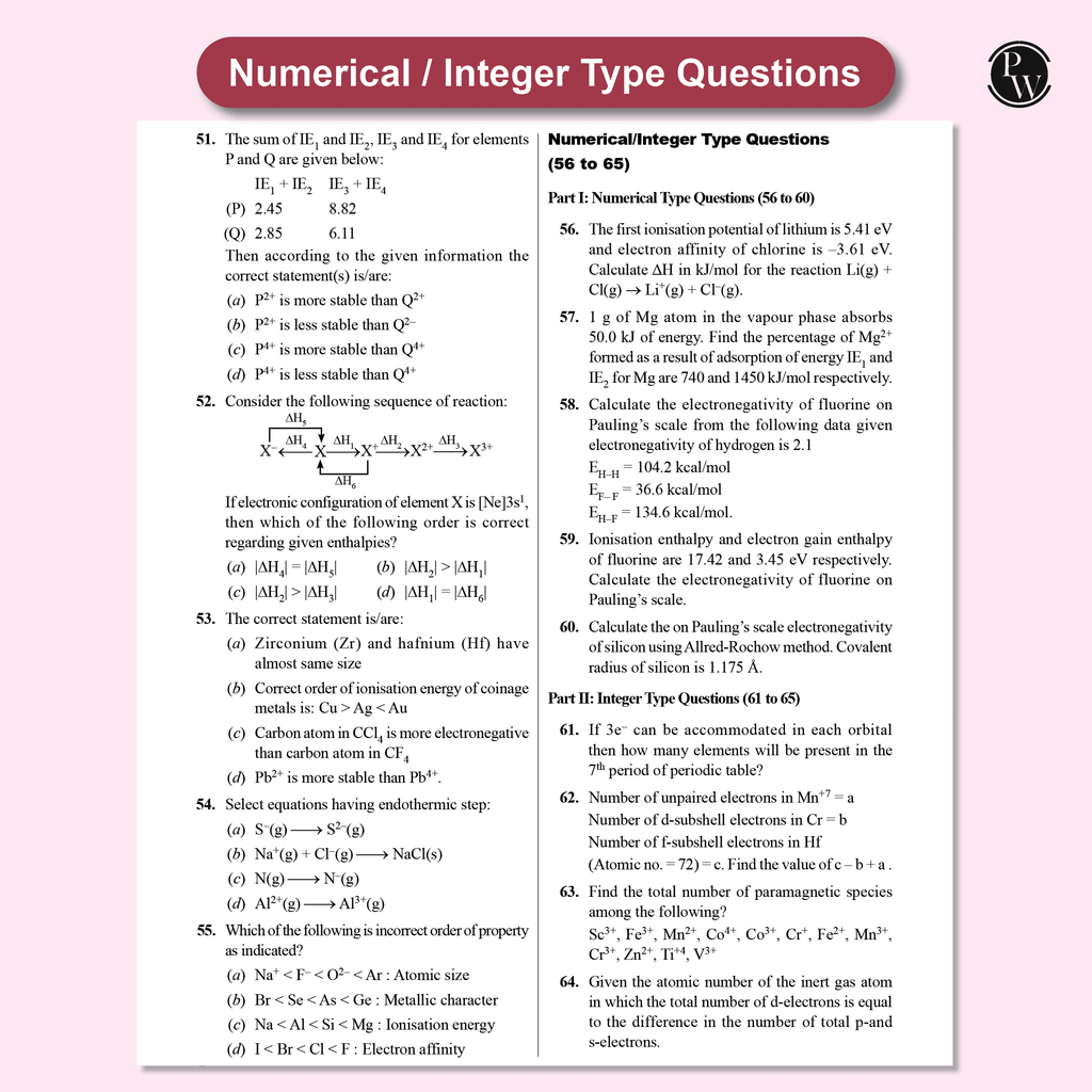 Absolute JEE Advanced Chemistry 2500+ Questions with Formula Sheet Latest Solved Paper and 3 Mock Tests | Covering All JEE Advanced Question Typology
