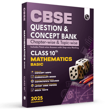CBSE Question and Concept Bank class 10th Mathematics Basic For 2025 Board Exams Chapterwise and Topicwise | Including Solved Questions