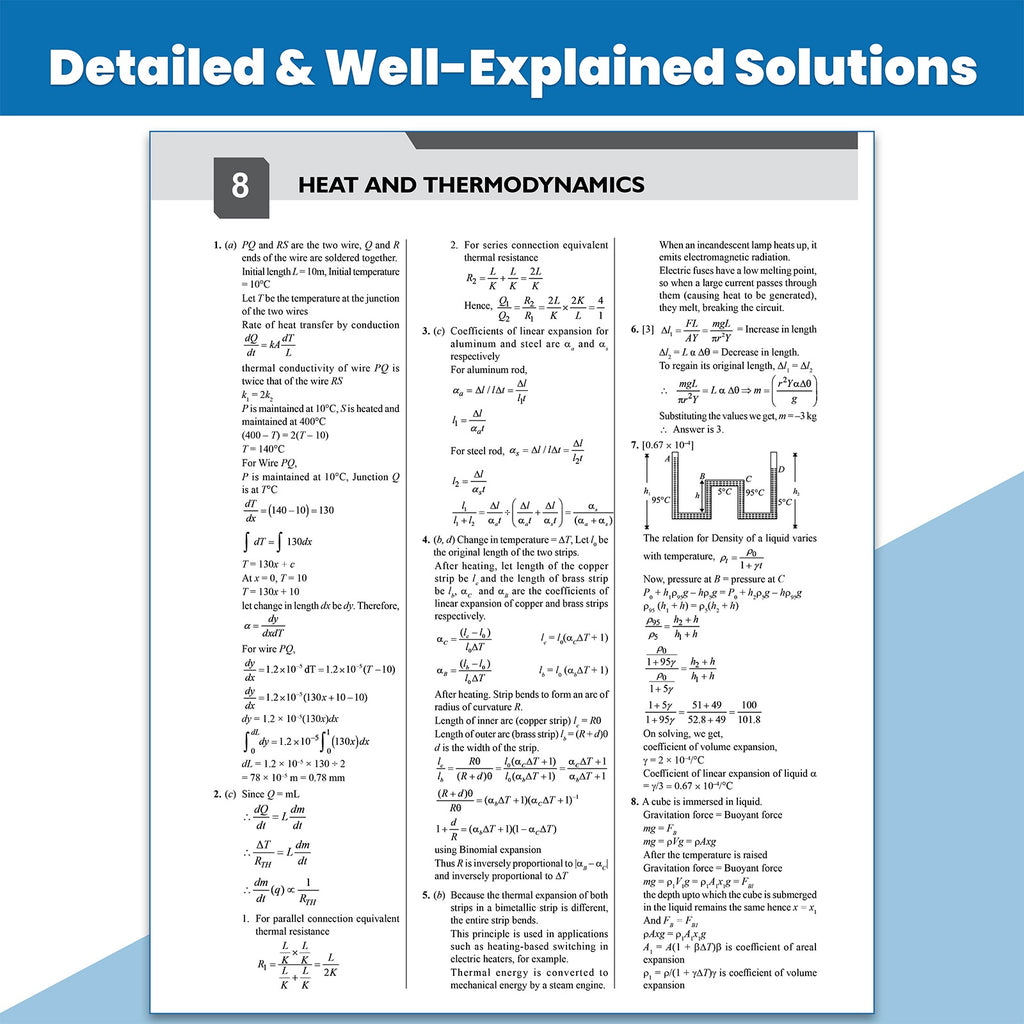 49 Years JEE Advanced PYQ Book Physics Chapterwise & Topicwise Solved Papers (1978-2026) | PYQ with Detailed Solutions | Previous Year Questions for IIT JEE Advanced Exam