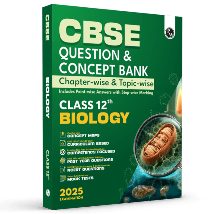 CBSE Question & Concept Bank (QCB) Class 12 Biology 2024 - 2025 Chapter-wise and Topic-wise Solved Questions