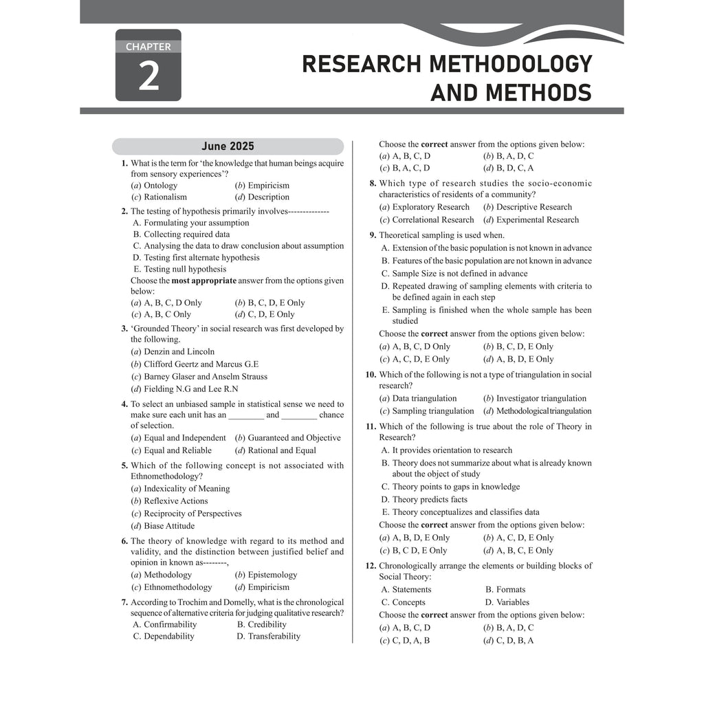 UGC-NET Sociology PYQ 12 Years (2014-2025)|Latest December Session Paper Covered|Chapterwise & Yearwise Previous Year Solved Papers For Phd Entrance, SET, GATE, CUET UG & PG