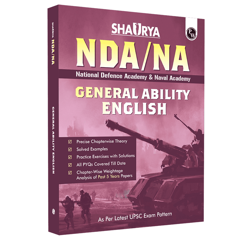 Shaurya NDA/NA English Book | National Defence Academy & Naval Academy Entrance Examination For 2024