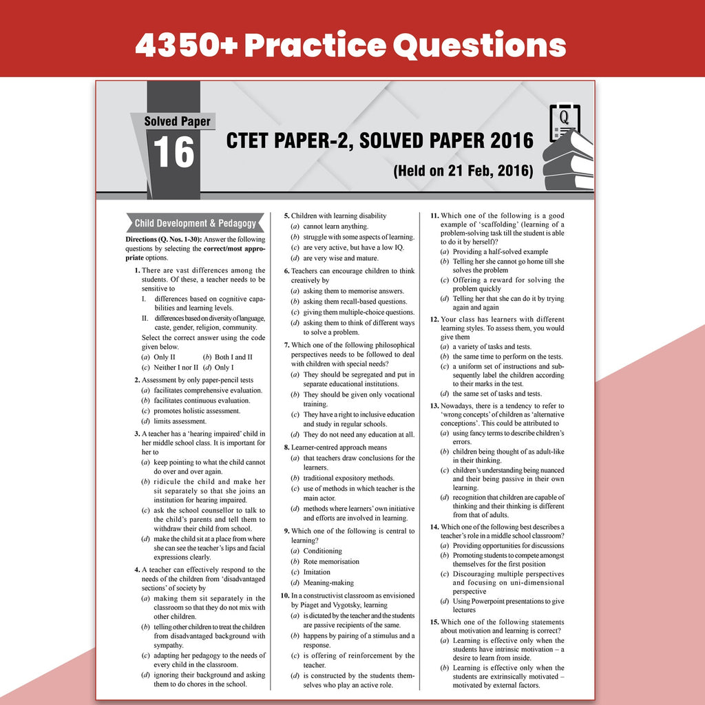 PW CTET Paper 2 Social Science/Studies Book | 24 Yearwise Previous Year Solved Papers PYQ (2026-2011) Class 6 - 8 For 2026 Exams | 5 Practice Sets and OMR Sheets | English Edition