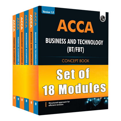 ACCA Knowledge & Skill Level Study Pack Combo Set of 18 Modules