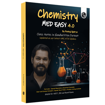Digital-Book + Chemistry Med Easy | Notes, Formulas, Tips & Tricks for NEET/JEE & Board Exams | Pankaj Sir Chemistry Handwritten Notes