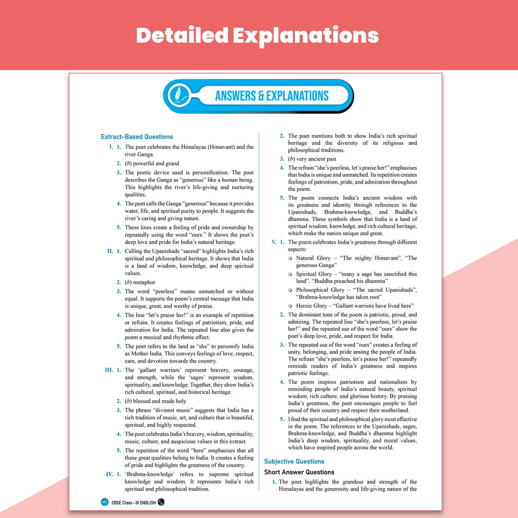 NEEV CBSE Class 9 New NCERT 2026-27 Science (Exploration), Maths Part 1 (Ganita Manjari) and English R1 (Kaveri), MAT, Competitive Booklet Combo Set of 5 Books
