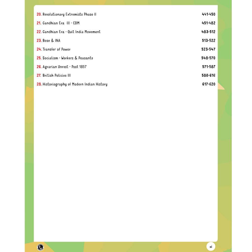 PW UPSC Books 2026 Modern India Handwritten Notes By Abhishek Srivastava | PYQs, Maps & Exam Oriented Notes| Ideal for UPSC (Prelims, Mains & GS I) & State PSC Exams