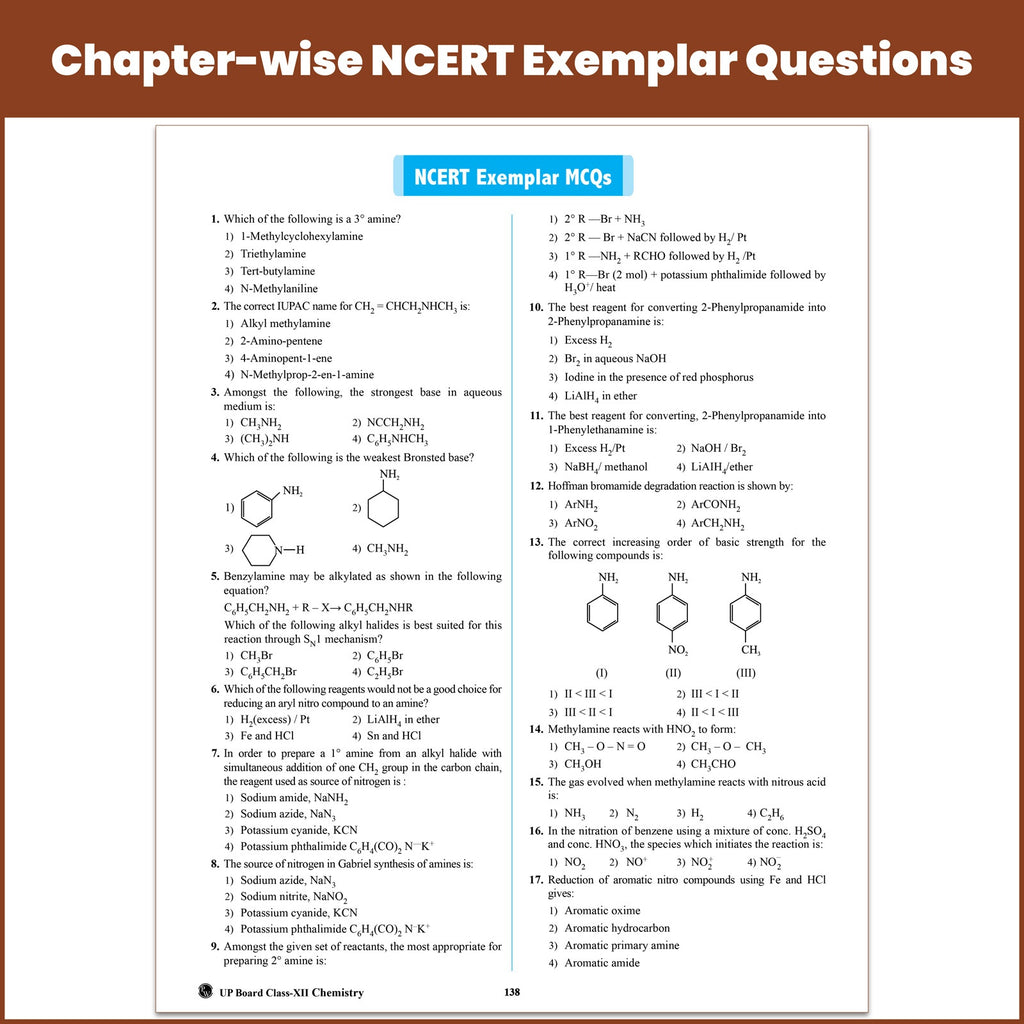 UP Board Class 12 Question Bank Chemistry Guru Mantra By Harsh Kumar (KGF Bhaiya) For 2026-27 Exam | NEP 2020 | Chapter-wise Theory with Previous Year Questions, NCERT Exemplar Questions