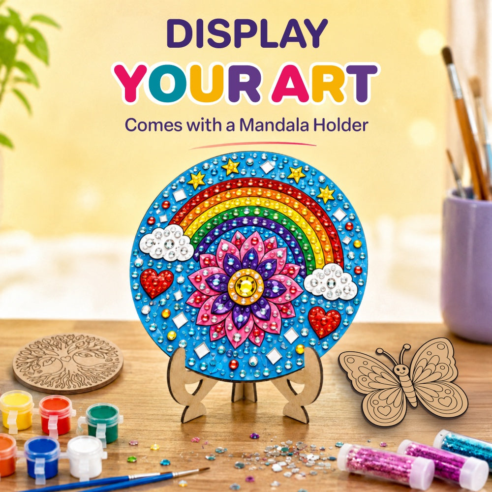 DIY Mandala Art Kit, Art & Craft Kit for Girls & Boys