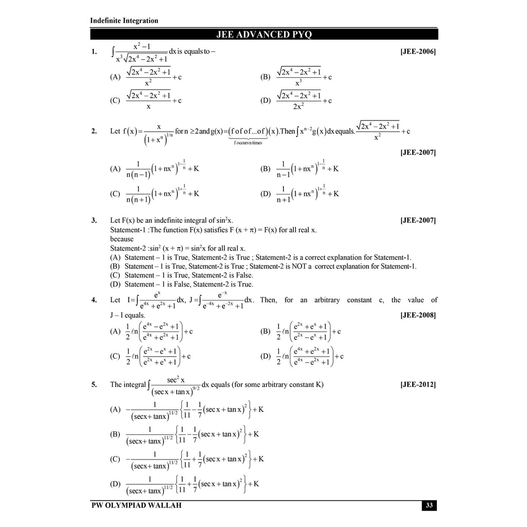 Olympiad Wallah JEEnius Edge 11 Mathematics (Part 2) For 2026 | For JEE, ISI-CMI, IOQM, RMO & Maths Olympiad Exam | Logical & Analytical Problem Sets, JEE-Level Challenges