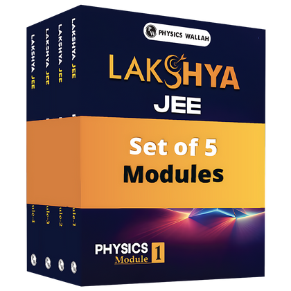 Lakshya For JEE Main & Advanced Class 12 Physics Modules with Solutions Combo Set of 5 Books (2025 Edition)