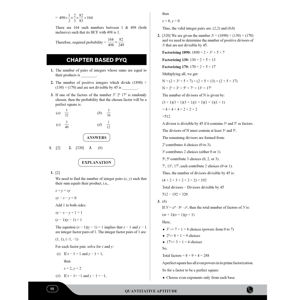 IPMAT Quantitative Aptitude | Topicwise Coverage | Chapterwise PYQs | 900+ Questions | 5 Sectional Tests & 5 Full Mock Tests For IPMAT & JIPMAT