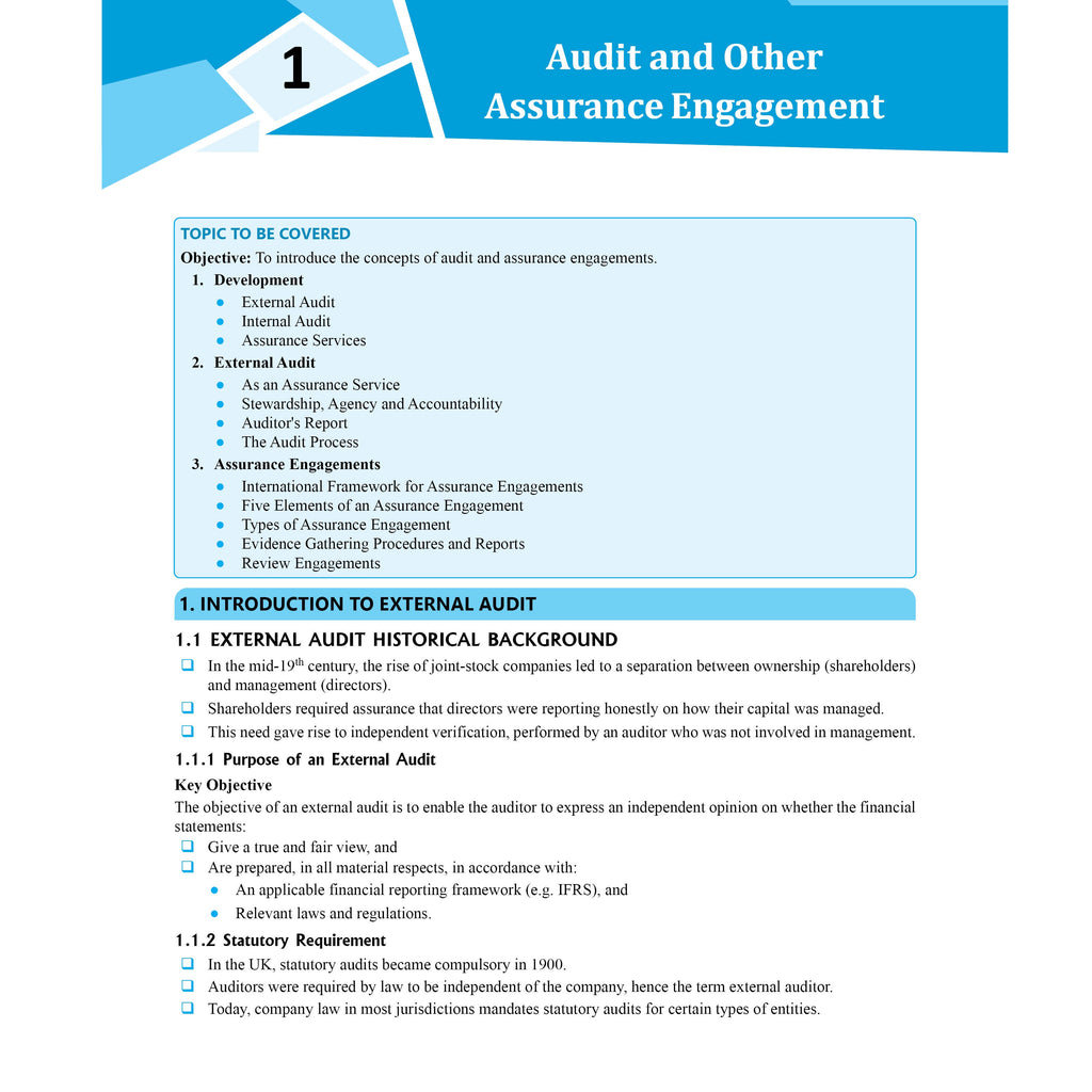 ACCA Audit and Assurance (AA) 2.0 Concept Book + Question Bank Combo Set of 2 Modules